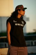 TAIN DOUBLE PUSH タインダブルプッシュ NO WAY BACK NO SLEEVE T-SHIRTS{-BFS}