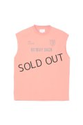 TAIN DOUBLE PUSH タインダブルプッシュ NO WAY BACK NO SLEEVE T-SHIRTS{-BFS}