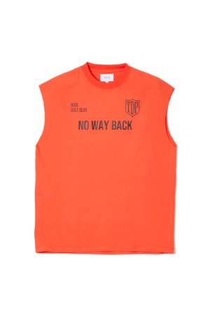 画像1: TAIN DOUBLE PUSH タインダブルプッシュ NO WAY BACK NO SLEEVE T-SHIRTS{-BFS}