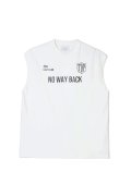 TAIN DOUBLE PUSH タインダブルプッシュ NO WAY BACK NO SLEEVE T-SHIRTS{-BFS}