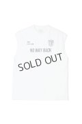 TAIN DOUBLE PUSH タインダブルプッシュ NO WAY BACK NO SLEEVE T-SHIRTS{-BFS}
