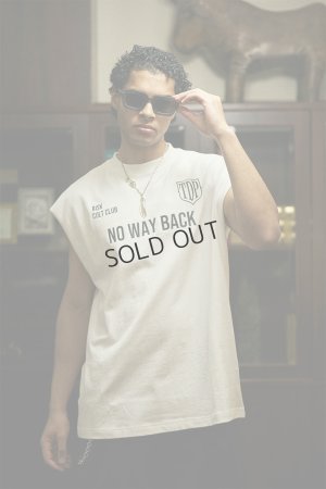 画像3: {SOLD}TAIN DOUBLE PUSH タインダブルプッシュ NO WAY BACK NO SLEEVE T-SHIRTS{-BFS}