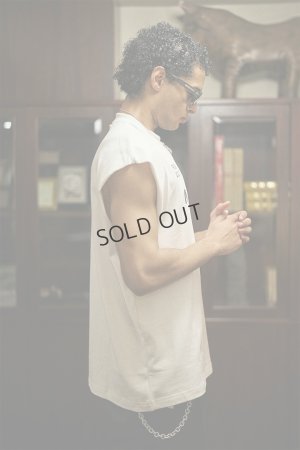 画像4: {SOLD}TAIN DOUBLE PUSH タインダブルプッシュ NO WAY BACK NO SLEEVE T-SHIRTS{-BFS}