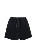 TAIN DOUBLE PUSH タインダブルプッシュ MONOGRAM SWEAT SHORTS{-BFS}