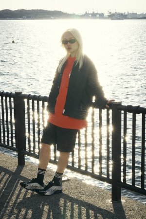 画像5: TAIN DOUBLE PUSH タインダブルプッシュ TAIN THUNDER OPEN COLLAR SHIRTS {-BFS}