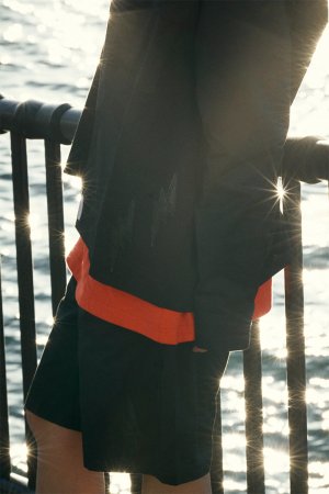 画像6: TAIN DOUBLE PUSH タインダブルプッシュ TAIN THUNDER OPEN COLLAR SHIRTS {-BFS}