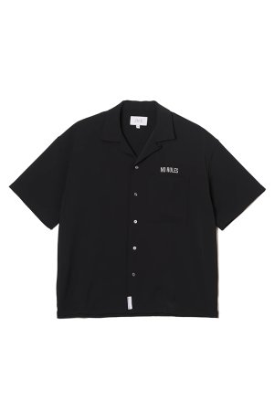 画像1: TAIN DOUBLE PUSH タインダブルプッシュ ADDICTED RUSH OPEN COLLAR SHIRTS{-BFS}