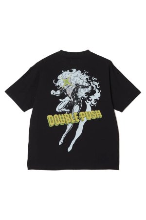 画像2: TAIN DOUBLE PUSH タインダブルプッシュ FLASH LADY SHORT SLEEVE T-SHIRTS{-BFS}