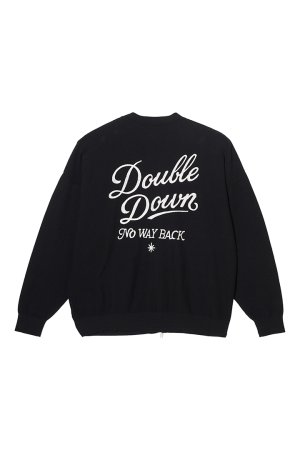 画像2: TAIN DOUBLE PUSH タインダブルプッシュ KNIT ZIP CARDIGAN{-BFS}