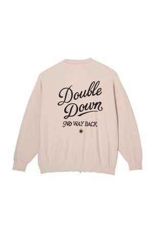 画像2: TAIN DOUBLE PUSH タインダブルプッシュ KNIT ZIP CARDIGAN{-BFS}
