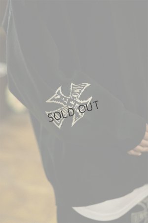 画像3: TAIN DOUBLE PUSH タインダブルプッシュ KNIT HOODIE{-BFS}