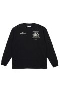 TAIN DOUBLE PUSH タインダブルプッシュ THE DISAPPEARANCE LONG SLEEVE T-SHIRTS{-BFA}