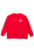 TAIN DOUBLE PUSH タインダブルプッシュ AFTER THE NOISE CREW NECK SWEAT{-BFA}