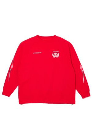 画像1: TAIN DOUBLE PUSH タインダブルプッシュ AFTER THE NOISE CREW NECK SWEAT{-BFA}