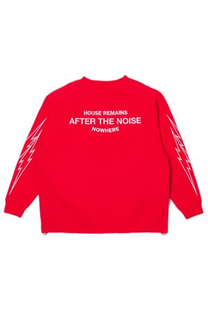 画像12: TAIN DOUBLE PUSH タインダブルプッシュ AFTER THE NOISE CREW NECK SWEAT{-BFA}