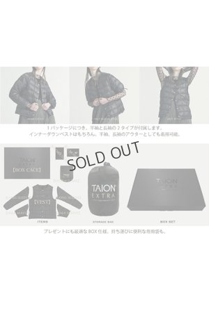 画像11: {SOLD}TAION EXTRA UTILITY PERFORMANCE WEAR CREW NECK INNER DOWN SET【TYPE 2】{TAION-EX-W04A2-BLK-BBA}