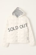 {SOLD}TAION EXTRA UTILITY PERFORMANCE WEAR HOODIE INNER DOWN SET【TYPE 2】{TAION-EX-W06A-WHT-BBA}