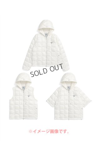 画像9: {SOLD}TAION EXTRA UTILITY PERFORMANCE WEAR HOODIE INNER DOWN SET【TYPE 2】{TAION-EX-W06A-WHT-BBA}