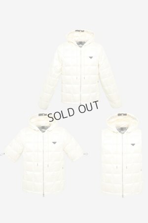 画像2: {SOLD}TAION EXTRA UTILITY PERFORMANCE WEAR HOODIE INNER DOWN SET{TAION-EX-W06SET-WHT-BJA}