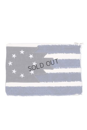 画像2: {SOLD}TMT ティーエムティー NATIVE U.S.FLAG CLUTCH BAG{-AHA}