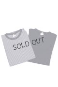 {SOLD}TMT×Healthknit ティーエムティー×ヘルスニット WAFFLE PACK-TEE{TCS-F18HN01-NVY-AHA}