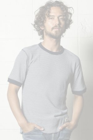 画像2:  {SOLD} TMT×Healthknit ティーエムティー×ヘルスニット WAFFLE PACK-TEE{TCS-F18HN01-NVY-AHA}