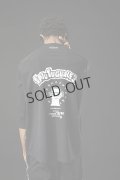 {SOLD}1piu1uguale3 ウノピゥウノウグァーレトレ 113 SPORT / THESAINT MAFIA / T.S.M.C TAG RAGLAN 3/4{-BCA}