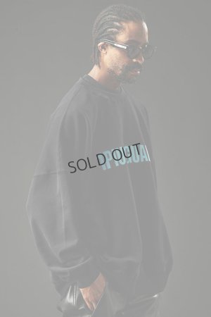 画像2: {SOLD}1piu1uguale3 ウノピゥウノウグァーレトレ 113 SPORT×THESAINT MAFIA HEAVY FRENCH BIG CREW PO{-BDA}