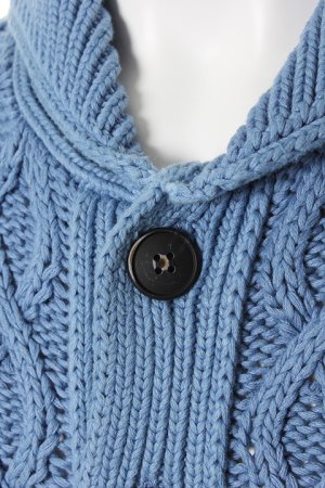 画像4: TMT ティーエムティー WASHED INDIGO CABLE CARDIGAN{TKN-F1501-INDLIT-AEA}