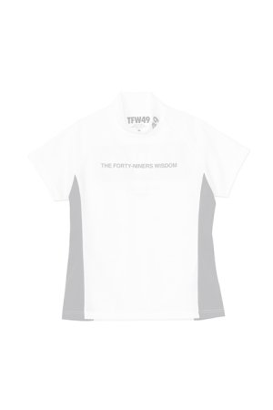 画像1:   TFW49 ティーエフダブリューフォーティーナイン SIDE MESH MOCKNECK T{-BDS}