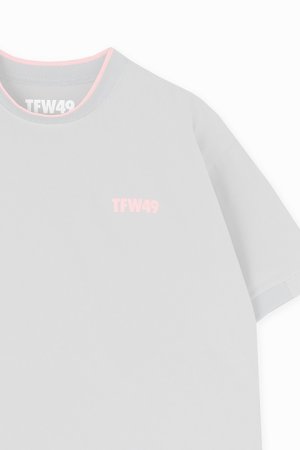 画像4:   TFW49 ティーエフダブリューフォーティーナイン RELAX HALF MOCKNECK{-BDS}