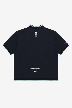 画像2: TFW49 ティーエフダブリューフォーティーナイン RELAX HALFMOCKNECK TEE{-BFS}