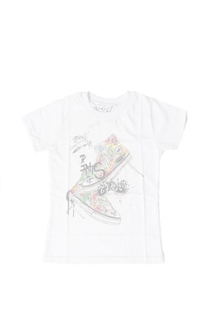画像1:   ★KIDS/BABY★ Tract トラクト SNEAKERS T-SHIRT{-BJS}