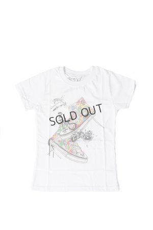 画像1: {SOLD}★KIDS/BABY★ Tract トラクト SNEAKERS T-SHIRT{-BJS}