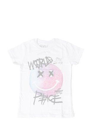 画像1:   ★KIDS/BABY★ Tract トラクト HAPPINESS T-SHIRT{-BJS}