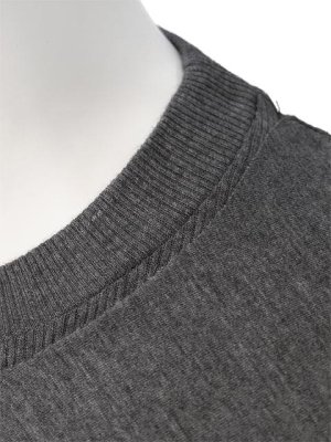 画像4: KRIS VAN ASSCHE クリスヴァンアッシュ DOUBLE LAYER ROUND NECK LONG SLEEVE TSHIRT{112TS0505-5284-450-}