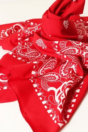 画像2: under bar アンダーバー Original Paisley BANDANA オリジナルペイズリーバンダナ{16A60901-35-BAA}