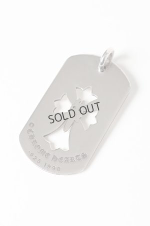 画像3: {SOLD}☆新品未使用 Chrome Hearts クロムハーツ ロサンゼルス限定 カットアウトクロスダガー ドッグタグ ペンダント