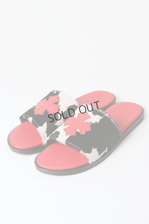 画像1: {SOLD}☆新品未使用 CHROME HEARTS クロムハーツ CHプラスパッチ ハラコレザーサンダル