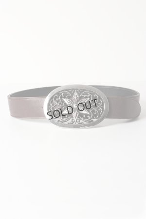 画像1: ☆新品未使用 CHROME HEARTS クロムハーツ エクストララージ オーバルスターバックルベルト