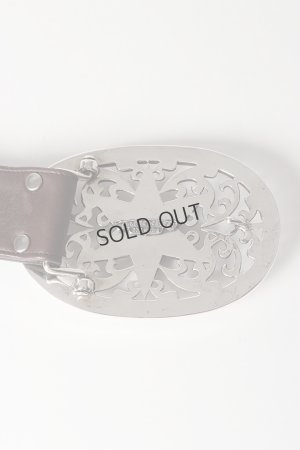 画像5: ☆新品未使用 CHROME HEARTS クロムハーツ エクストララージ オーバルスターバックルベルト