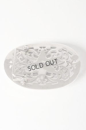 画像9: ☆新品未使用 CHROME HEARTS クロムハーツ エクストララージ オーバルスターバックルベルト