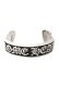画像1: Chrome Hearts クロムハーツ スクロールラベル シルバーバングル/CH SCROLL LABEL BANGLE (1)