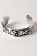 画像2: Chrome Hearts クロムハーツ スクロールラベル シルバーバングル/CH SCROLL LABEL BANGLE