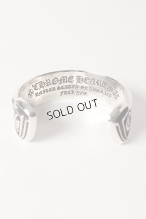 画像3: {SOLD}Chrome Hearts クロムハーツ スクロールラベル シルバーバングル/CH SCROLL LABEL BANGLE