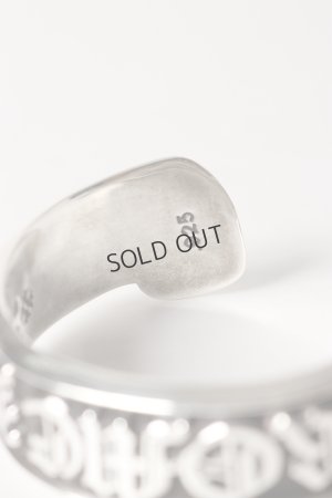 画像5: {SOLD}Chrome Hearts クロムハーツ スクロールラベル シルバーバングル/CH SCROLL LABEL BANGLE