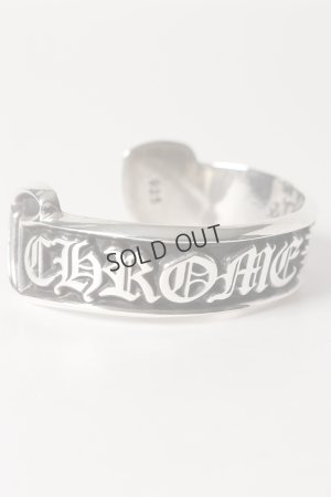 画像7: {SOLD}Chrome Hearts クロムハーツ スクロールラベル シルバーバングル/CH SCROLL LABEL BANGLE