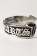 画像8: Chrome Hearts クロムハーツ スクロールラベル シルバーバングル/CH SCROLL LABEL BANGLE