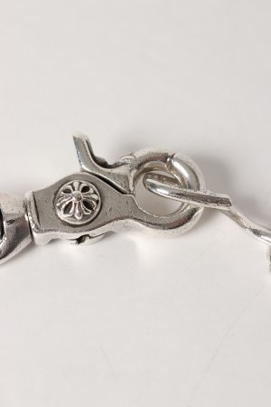 画像2: Chrome Hearts クロムハーツ 1クリップショートファンシー ウォレットチェーン シルバー