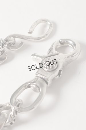 画像5: Chrome Hearts クロムハーツ 1クリップショートファンシー ウォレットチェーン シルバー